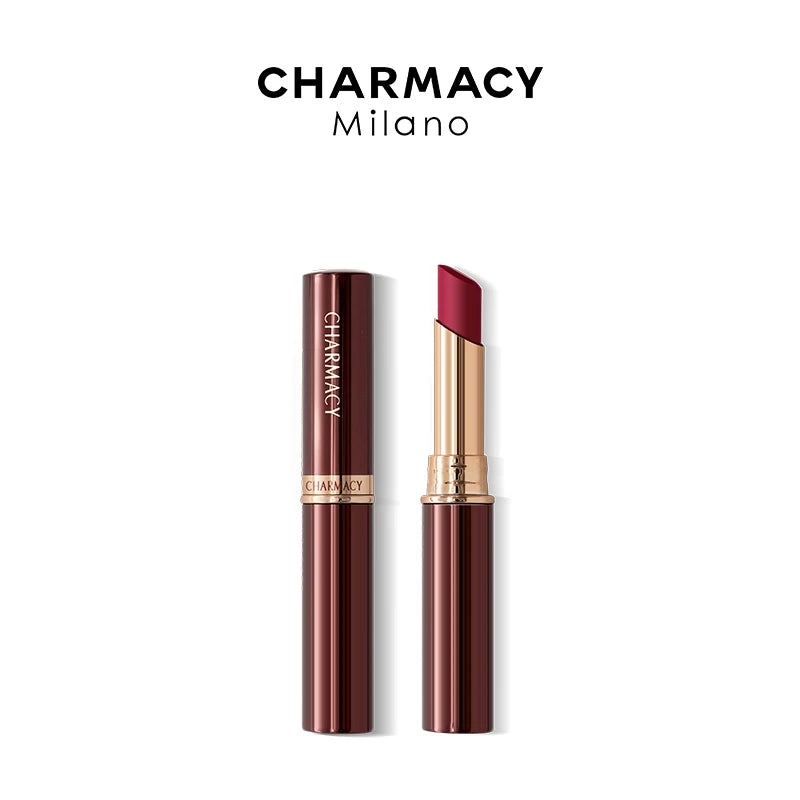 CHARMACY New Colors Waterproof Velvet Lipstick Easy To Wear Water-resistant Lip Stick Long-Lasting Matte Lip Makeup Cosmetic