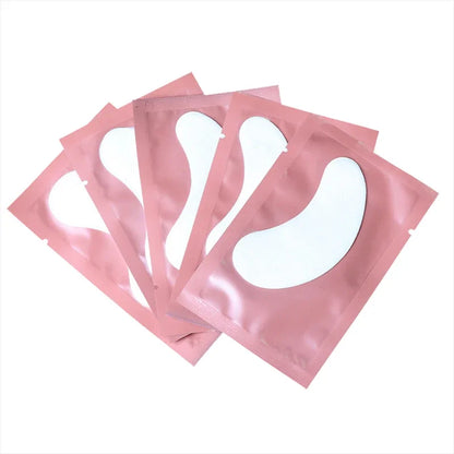 50 Pieces Of Hydrogel Eyelash Patch Grafting Eyelashes Isolating Pad Moisturizing Eye Mask