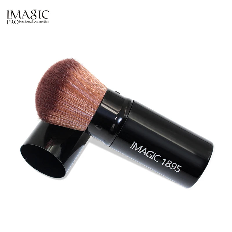 IMAGIC Professional  Retractable Makeup Blush Brush Powder Cosmetic Adjustable Face Power Brush Brush Tools