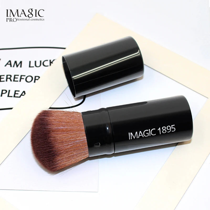 IMAGIC Professional  Retractable Makeup Blush Brush Powder Cosmetic Adjustable Face Power Brush Brush Tools