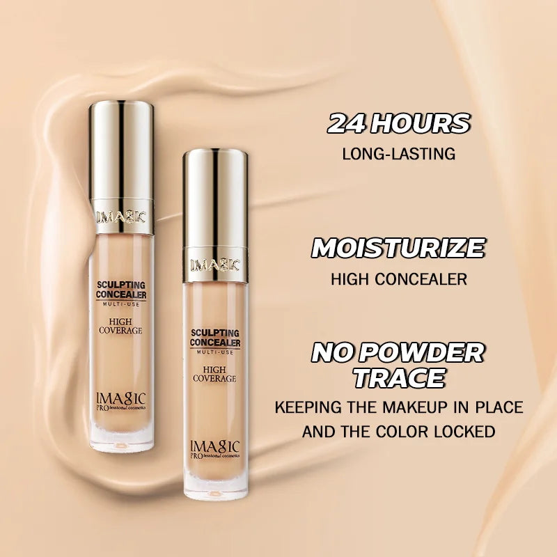 IMAGIC Matte Liquid Concealer Flawless Face Concealer Long Lasting Full Coverage Concealer Foundation Long Lasting 8.8ml