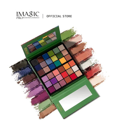 IMAGIC 36 colors makeup eyeshadow palette matte pearlescent glitter eyeshadow palette metallic gloss nude eye pigment cosmetics