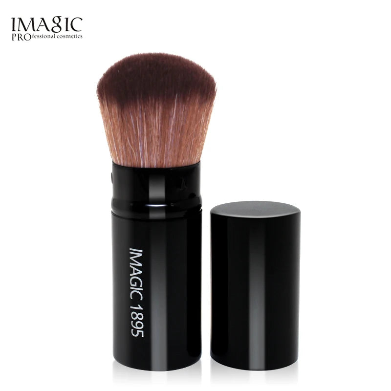 IMAGIC Professional  Retractable Makeup Blush Brush Powder Cosmetic Adjustable Face Power Brush Brush Tools