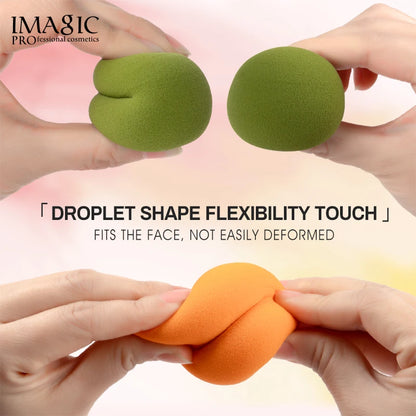 IMAGIC Makeup Sponge Professional Cosmetic Puff For Foundation Concealer Cream Beauty Make Up Soft Water Eyeshadows