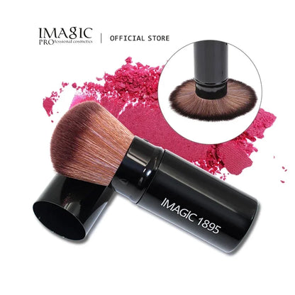 IMAGIC Professional  Retractable Makeup Blush Brush Powder Cosmetic Adjustable Face Power Brush Brush Tools