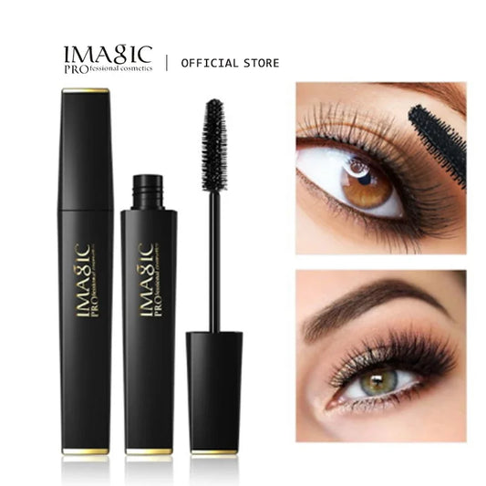 IMAGIC New Curling Waterproof Mascara Black Concentrated Eyelash Cosmetics Extended Curling Eyelashes Thick and Quick Dry