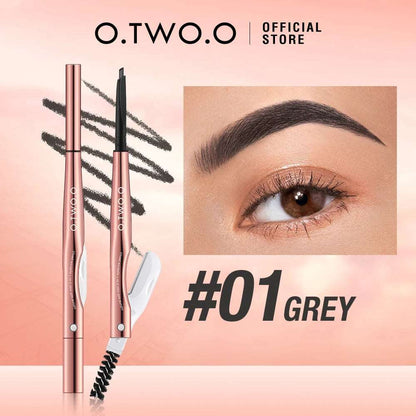 VAIRS beauty & care 01grey / CHINA O.TWO.O Ultra Fine Triangle Eyebrow Pencil Precise Brow Definer Long Lasting Waterproof Blonde Brown Eye Brow Makeup 6 Colors