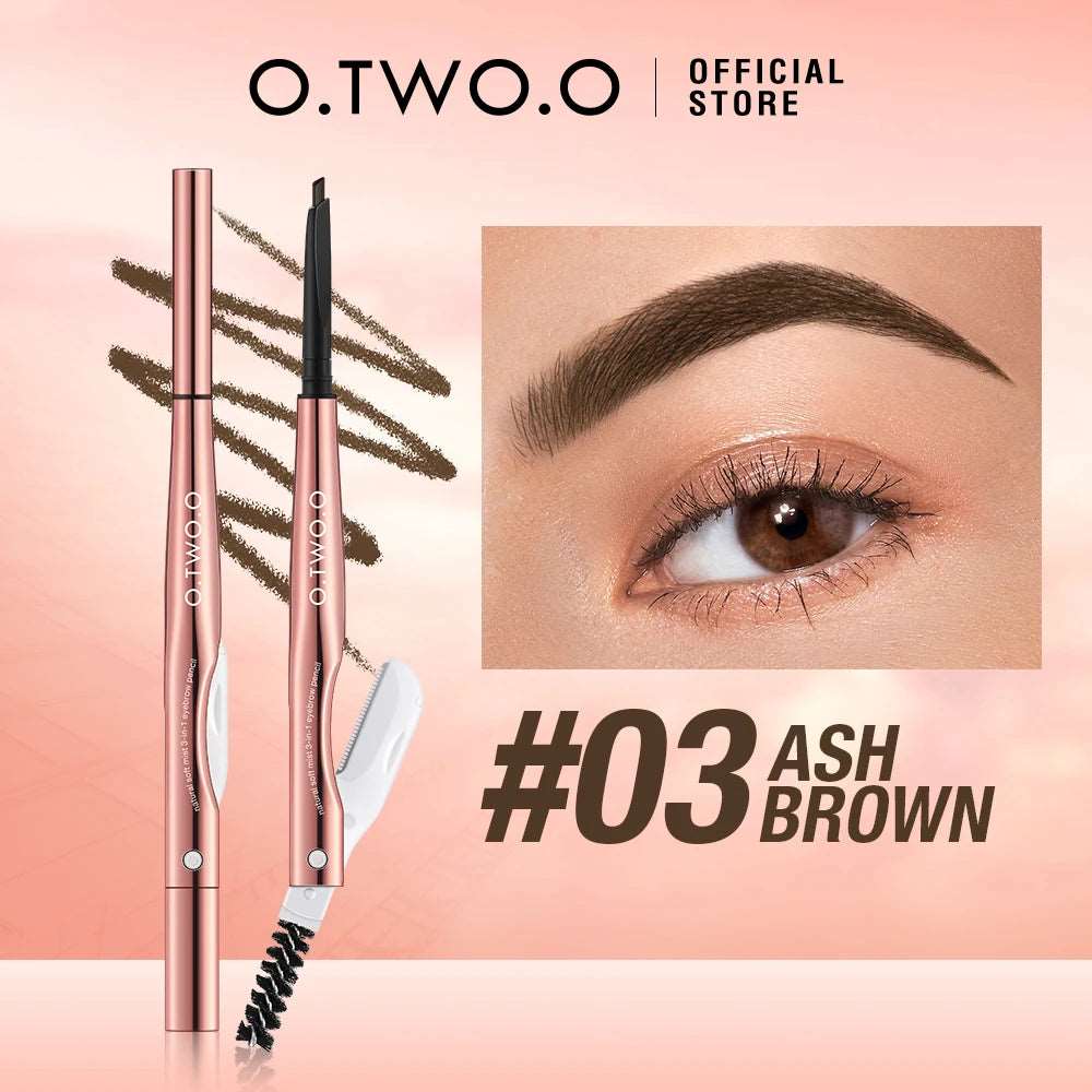 VAIRS beauty & care ash brown / CHINA O.TWO.O Ultra Fine Triangle Eyebrow Pencil Precise Brow Definer Long Lasting Waterproof Blonde Brown Eye Brow Makeup 6 Colors