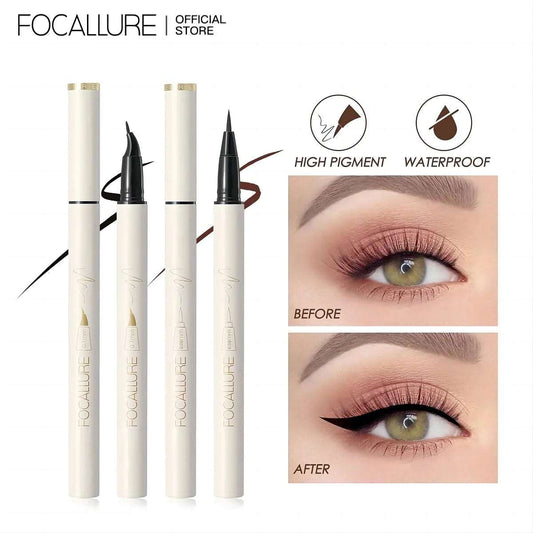 VAIRS beauty & care FOCALLURE Black Liquid Eyeliner Eye Make Up Super Waterproof Long Lasting Eye Liner Easy to Wear Eyes Makeup Cosmetics Tools