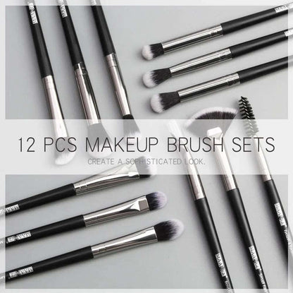 VAIRS beauty & care MAANGE 5/12Pcs Makeup Brushes Set Cosmetic Powder Eye Shadow Foundation Blush Blending Beauty Tool Make Up Brush Maquiagem