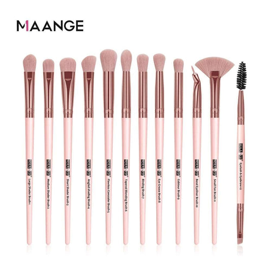 VAIRS beauty & care MAANGE Pro 3/5/12 Pcs Makeup Brushes Set Eyeshadow Eyeliner Eyelash Eyebrow Brush Beauty Make up Blending Tools Maquiagem