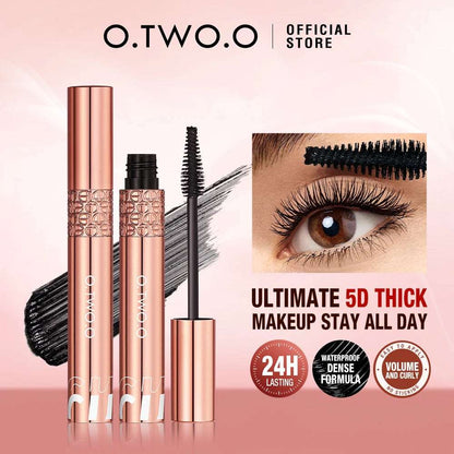 VAIRS beauty & care Mascara E / CHINA O.TWO.O Mascara Waterproof 4D Silk Fiber Curling Volume Lashes Thick Lengthening  Nourish Eyelash Extension High Quality Makeup