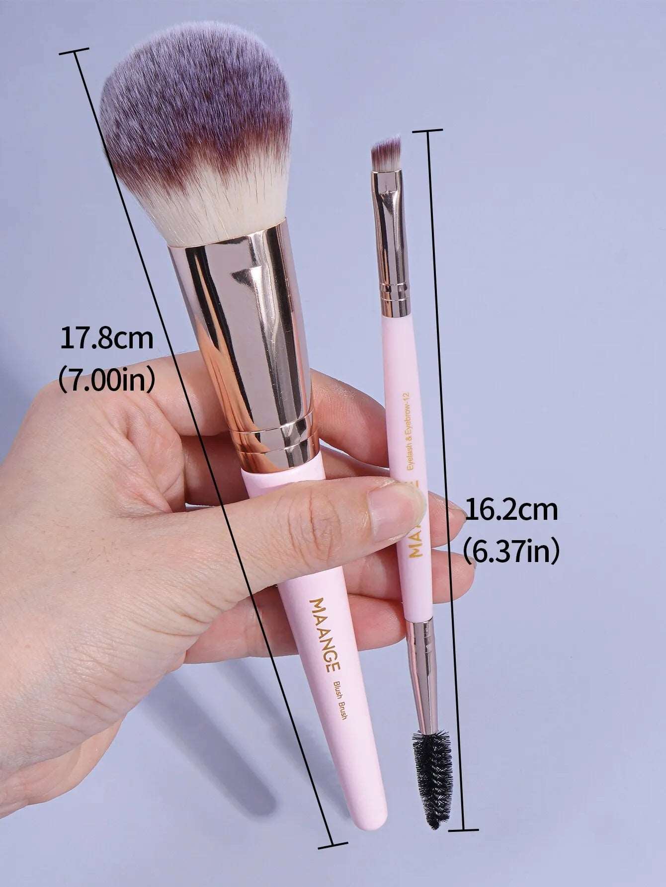 VAIRS beauty & care Pink MAANGE 25PCs Foundation Makeup Brush Sets Professional Cosmetic Concealer Eyeshadow Dense Soft Bristle Brushes For Women Beauty