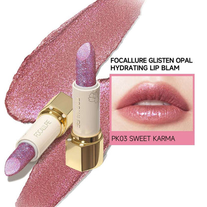 VAIRS beauty & care PK03 Sweet Karma FOCALLURE Diamond Shiny Lipstick Moisturizing Long Lasting 13 Colors Lip Gloss Glitter Shimmer Lip Blam Lips Makeup Cosmetics