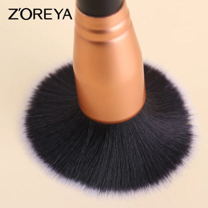 VAIRS beauty & care ZOREYA Professional Luxury Makeup Brushes Set, 15Pcs Eyeshadow Foundation Contour Lip  Premium Synthetic Kabuki Brush