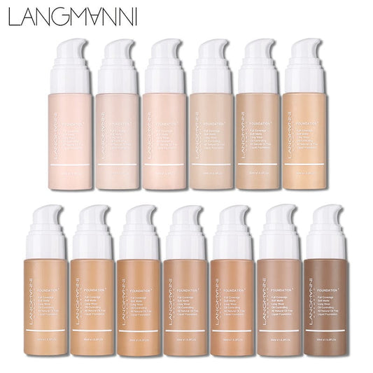 VAIRS® Beauty LANGMANNI 1pc Matte Oil-control Foundation 13-color