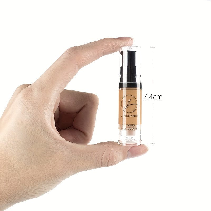 VAIRS® Beauty LANGMANNI Long-Lasting And Smooth-Finishing Concealer With 4 Color Powder Base