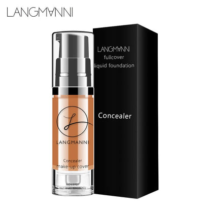 VAIRS® Beauty LANGMANNI Long-Lasting And Smooth-Finishing Concealer With 4 Color Powder Base